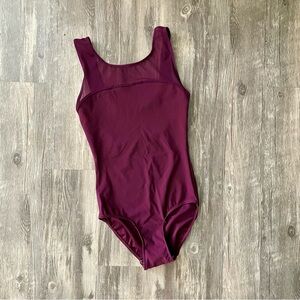 Elevé Dancewear “Ida” Leotard Dark Purple Size Medium